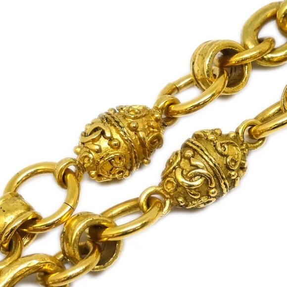 Chanel Chain Pendant Necklace Gold 94A 185670 - Picture 3 of 4
